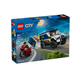【自营】LEGO乐高城市系列60479警用囚犯运送车拼搭积木玩具礼物