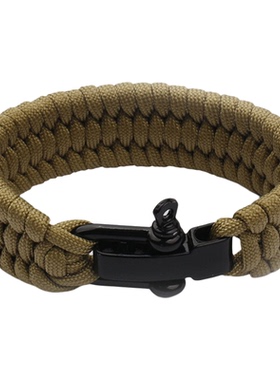 m-d宽版手绳户外登山伞绳可调节