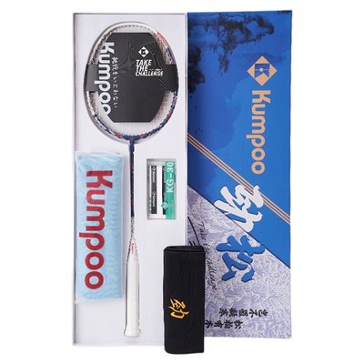 薰风羽毛球拍全碳素纤维专业超轻耐打情侣球拍熏风劲松单拍礼盒