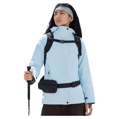 蕉下女气绒冲锋衣LS903三合一秋冬可拆卸登山服外套进藏防风防水