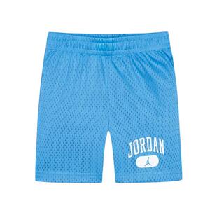 JORDAN童装儿童装男童网眼篮球裤夏大童短裤五分裤透气JD2422013