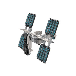 国际空间站积木星战系列模型玩具