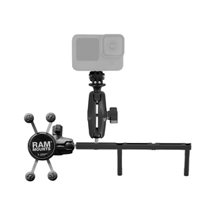 RAM坦克500 山海炮专用车载手机支架 中控仪表台多设备拓展相机架