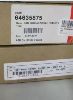 议价全新现货FS450R12KE3/AGDR-61C现货ABB带包装正品