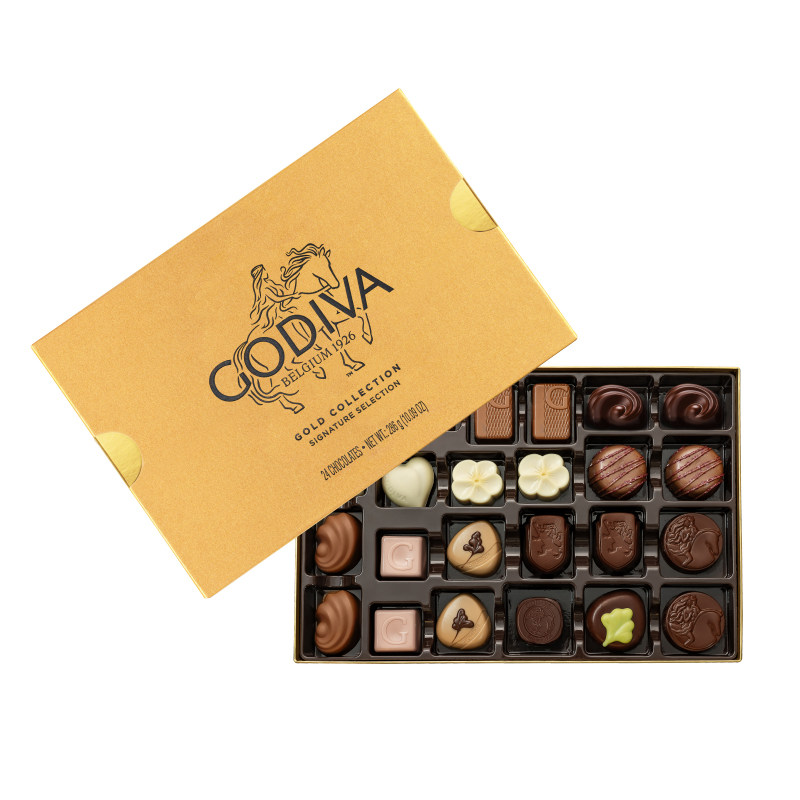 GODIVA比利时金装24颗巧克力