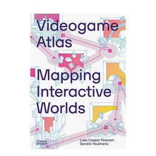 【现货】从这里出发！绘制你的电子交互世界 Videogame Atlas：Mapping Interactive Worlds 原版英文数字媒体设计艺术 善本图书
