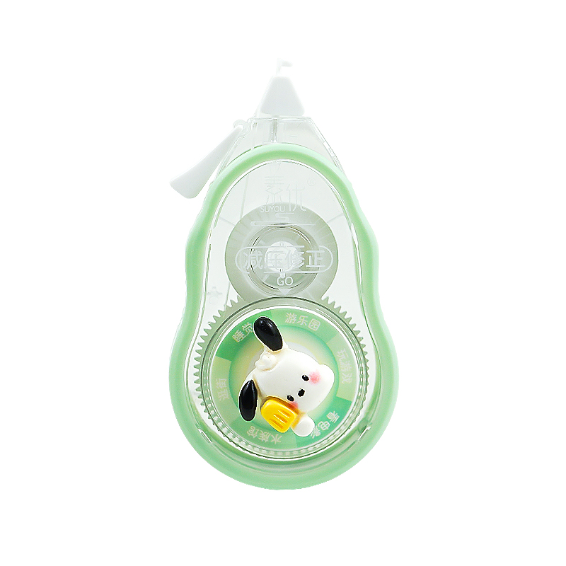 创意帕恰狗修正带ins高颜值学生专用大容量涂改带静音无痕改正带