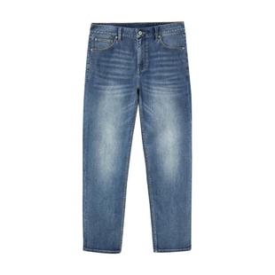 绫致杰克琼斯男装秋季牛仔裤弹舒适弹力多口袋宽松款日常通勤裤子