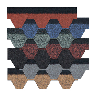 沥青瓦自粘型瓦片屋顶德高瓦油毡防水隔热静音别墅木屋面玻纤彩瓦