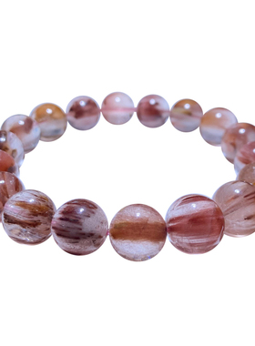 天然拉丝兔毛手链单圈礼物饰品女