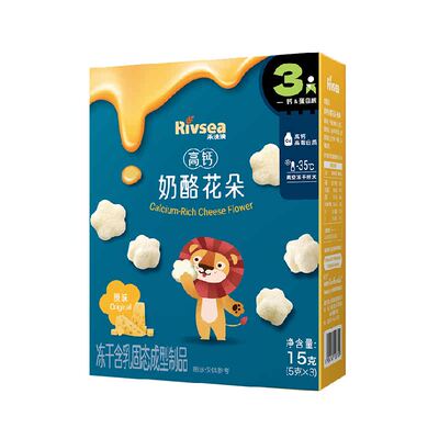 禾泱泱奶酪花朵营养冻干15g