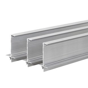 悬浮吊顶向上发光L角灯槽双眼皮铝合金型材收口阳角工艺槽阴影缝