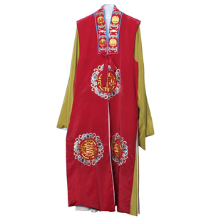 财神服装全套寿星演出表演游街庙会过年喜庆服装土地爷寿星公月老