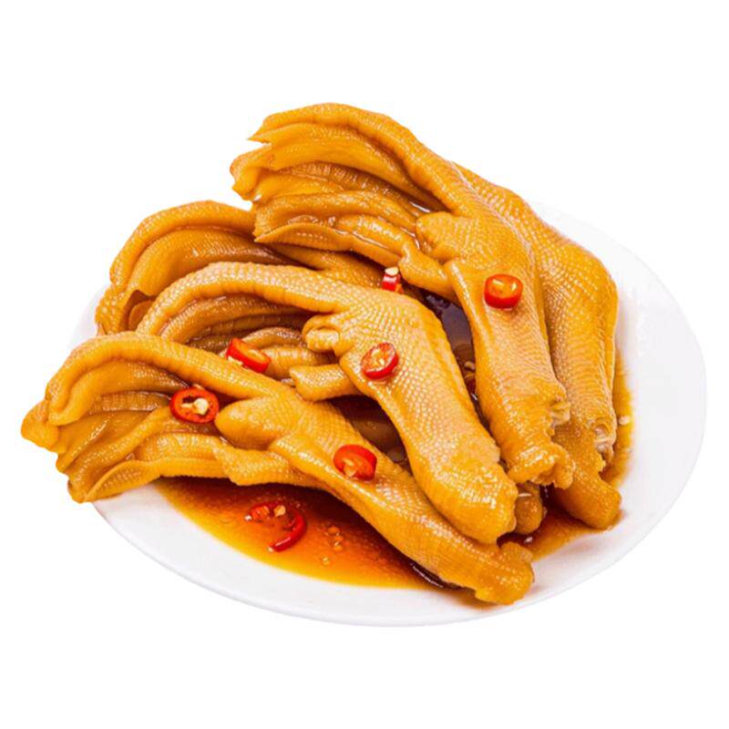 铭家瑞香龙岩泡鸭爪卤味福建鸭掌鸭肉零食