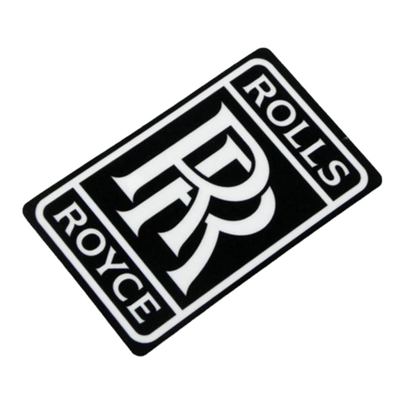 劳斯莱斯罗罗飞机rr标志公交卡贴