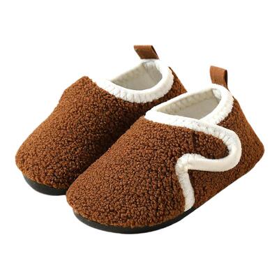 秋冬成人健身运动地板鞋袜防滑加绒加厚室内居家男女儿童跳绳袜套