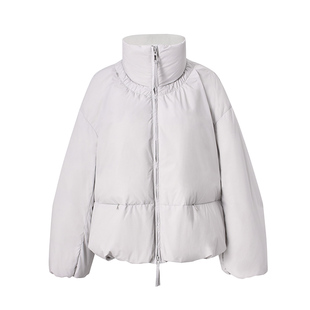 洋气新店REDMEMORY好温暖 乖到不行 泡芙小奶包立领花苞羽绒服