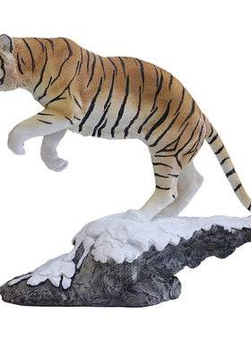 YFA模玩东北虎模型老虎艺术摆件