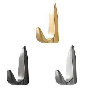 德国KABO免打孔挂钩北欧鞋柜衣柜玄关墙壁挂衣服金属试衣间挂衣钩