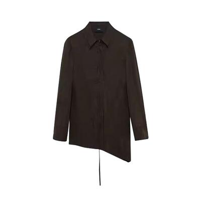 设计师品牌IMMI穿绳修身衬衫