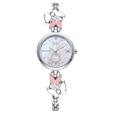 Hellokitty联名手表女款小巧精致手链式腕表 圣诞生日礼物送女友