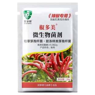 辣椒病菌清微生物菌剂专用药炭疽病黄叶枯萎根腐疫病灰霉病青枯病