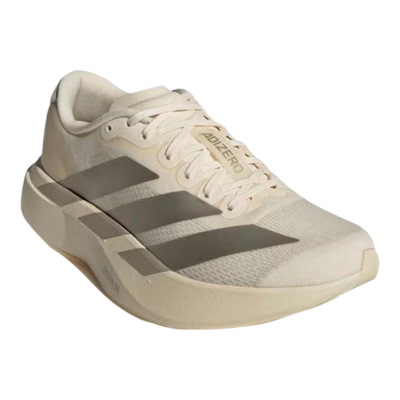 Adidas/阿迪达斯正品AdizeroEVOSL新款女经典白银色跑步鞋JR5841