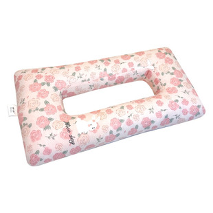 护颈枕头春季侧睡不压耳朵手术打眼隔音耳罩大耳孔眼角纹卧床老人