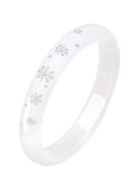【圣诞礼物】雪花白月光手镯
