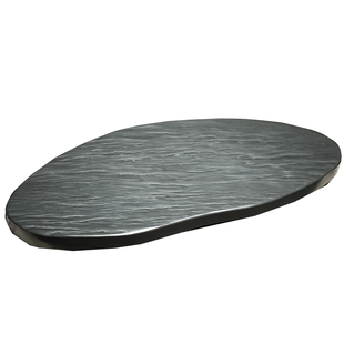 整块砚石茶台干泡台【一物一拍 家用茶盘】茶桌石盘办公茶海简约 中国歙砚精品眉纹原石 非遗砚台文房四宝