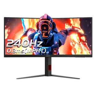 AOC34英寸准4K电竞240Hz电脑显示器CU34G4Z曲面带鱼屏2K180 32PS5
