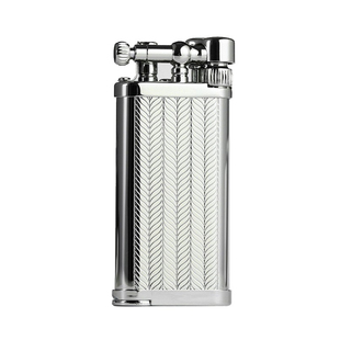 2025新款日本皇冠打火机正品斜火复古防风充气黄铜男士烟斗火机