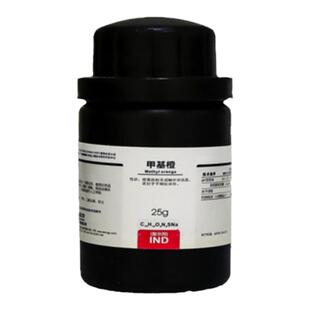西陇科学化工 甲基橙 金莲橙D 酸性橙指示剂 IND25G CAS:547-58-0