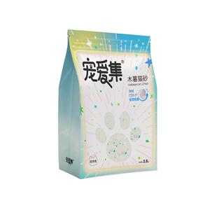 宠爱集木薯猫砂无尘除臭不粘底