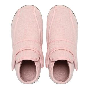 珂缔缘中老年高帮糖尿病足棉鞋女脚变形魔术贴可调节拇趾外翻脚肿