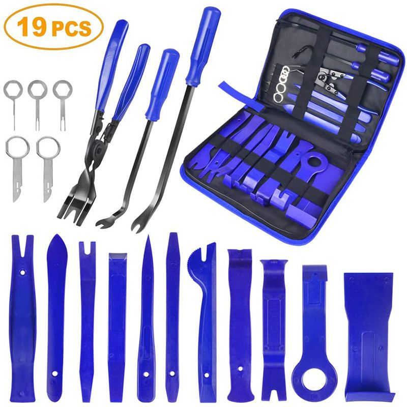 跨境热销汽车面板门音频仪表板拆卸件件装饰19拆卸工具件套装饰