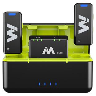 麦拉达X5无线领夹式麦克风手机直播迷你收音麦小蜜蜂录音降噪设备