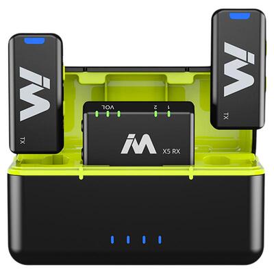 手机直播迷你无线收音麦克风降噪