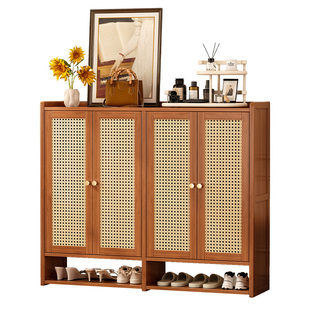 鞋架多层家用入户玄关门口收纳柜一体靠墙透气简易鞋柜2025新款