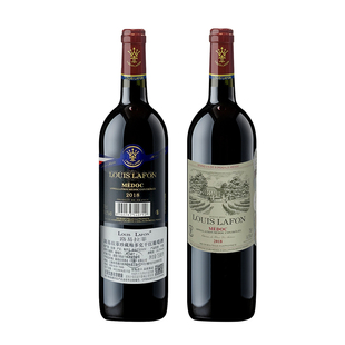 路易拉菲LOUISLAFON法国进口红酒AOP珍藏梅多克干红葡萄酒6瓶整箱