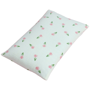 枕套2025新款纯棉cm全棉A类双层加厚纱布宝宝儿童成人40x60双人枕