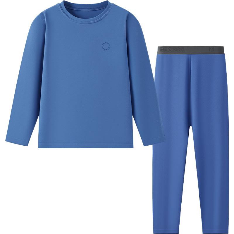 【小暖芯】YEEHOO/英氏儿童内衣套装秋季新款锁温中大童秋衣秋裤