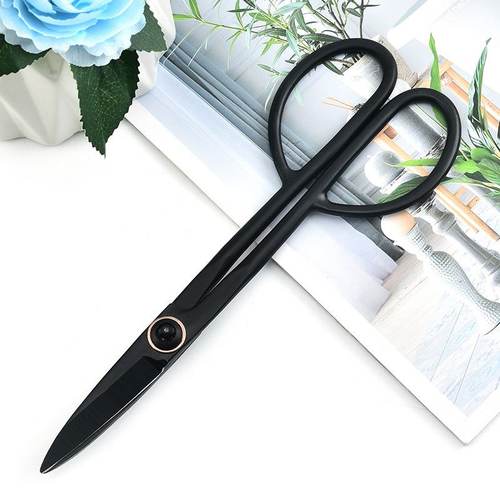 厂家直供修枝剪刀高硬度全盆栽花艺叶芽剪小锻打手工不锈钢剪园林