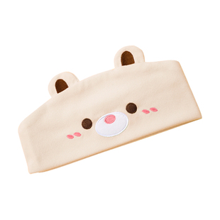 月子发带产后孕妇冬防寒加厚女睡觉可戴月子帽大头围护额防风帽子