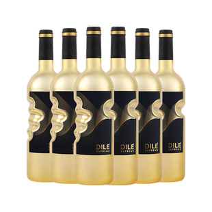 官方直营意大利进口帝力DILE天使之手金瓶干红葡萄酒 红酒礼盒装