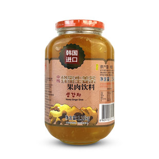 韩国进口正高岛蜂蜜生姜茶浆1150g 热饮女朋友女性姜母奶茶冲饮