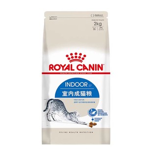 皇家猫粮 I27室内成猫粮英短蓝猫美短布偶通用粮1-7岁2kg/10kg
