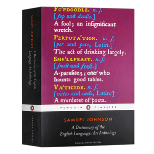 英语大词典 A Dictionary of the English Language 英文原版日常英语词汇工具书 英文版字典 简奥斯汀狄更斯王尔德塞缪尔约翰逊