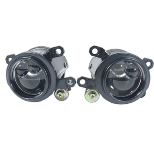 适用丰田荣放亚洲狮凌放威飒hilux酷路泽改装LED雾灯激光双光透镜