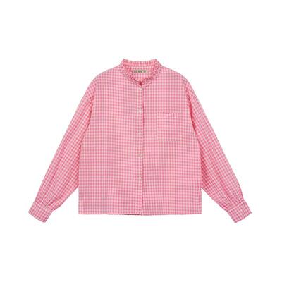 LLANO衬衫高腰淘宝直播夏季